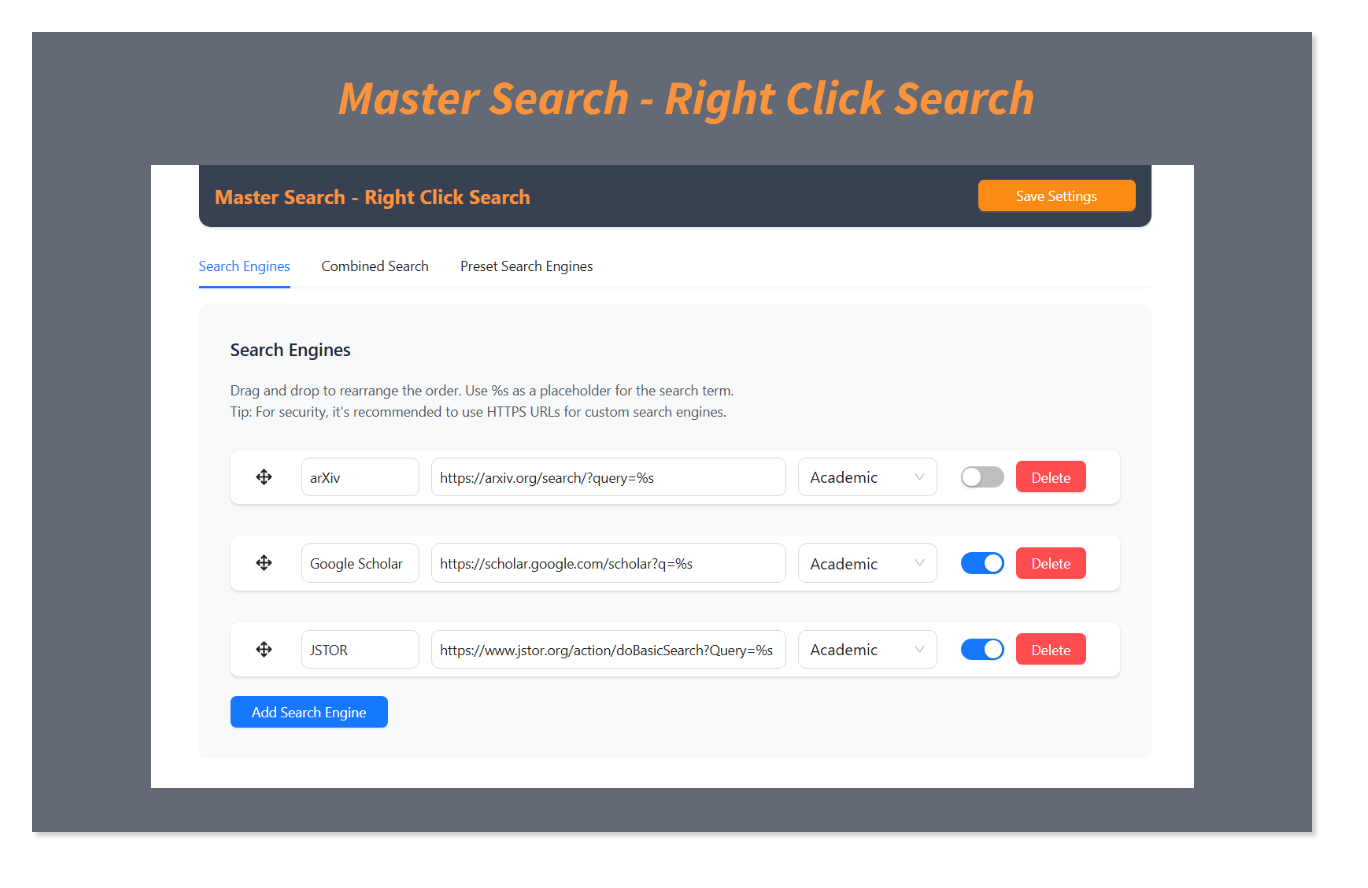 Master Search – Right Click Search screenshot 1